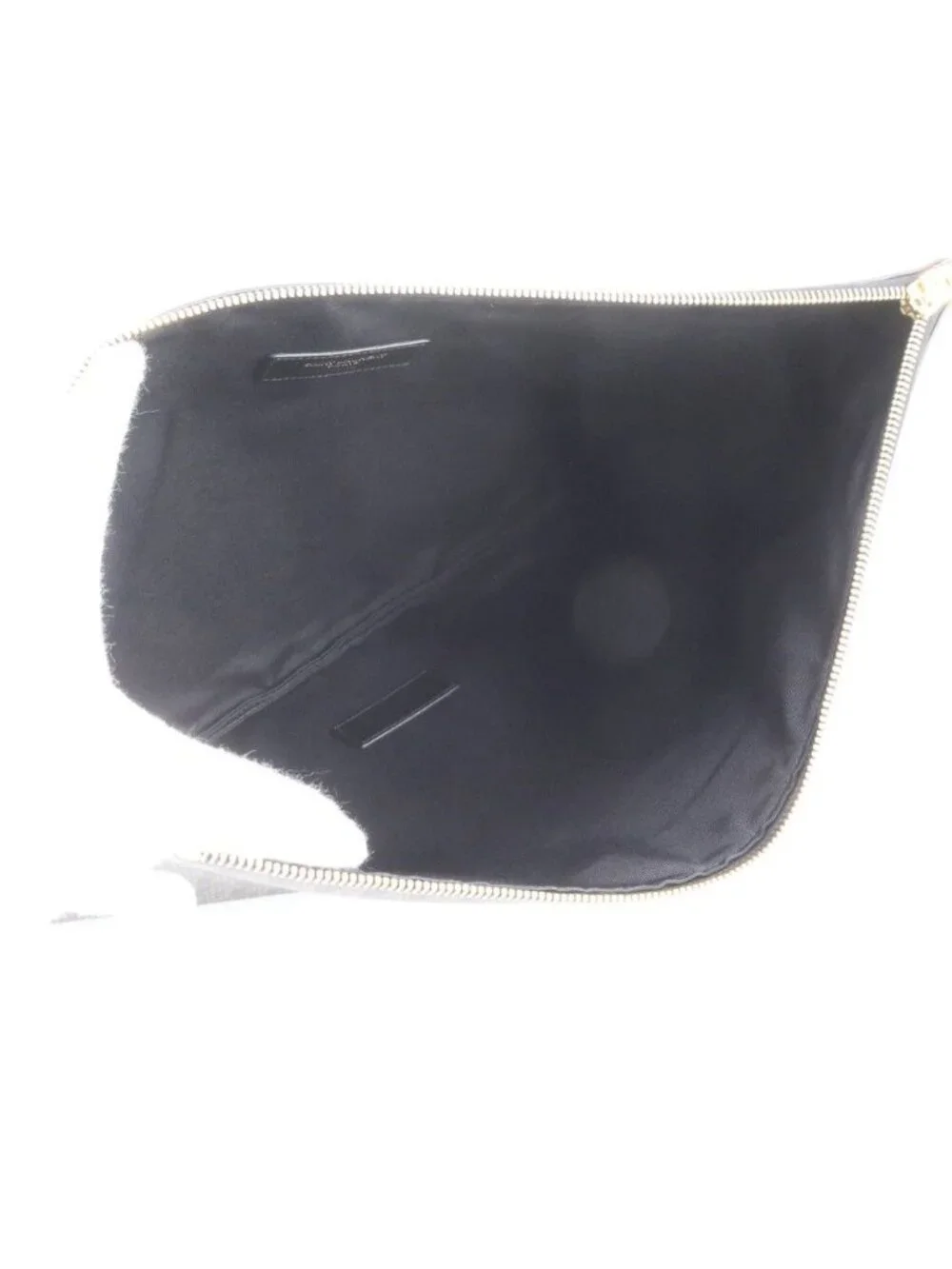 ★SOLD★ Saint Laurent YSL Paris Classic Toile Monogram Leather Clutch - Picture 6 of 9